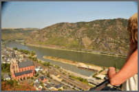 Uitzicht over de Rhein