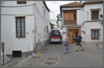 de smalle straatjes van GRANADA