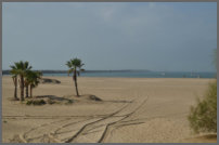 strand bij CADIZ